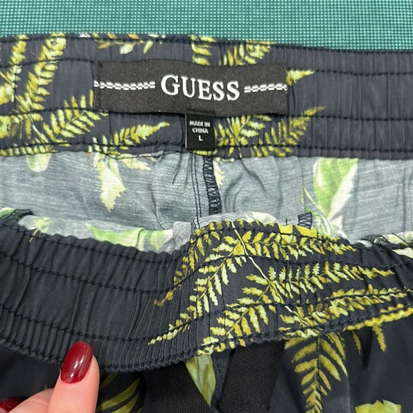 Men’s Guess Two pack swimming trunks - Picture 3 of 7